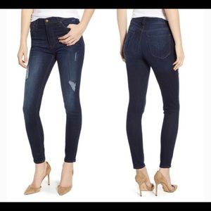 Hudson Barbara High Rise Skinny Jeans